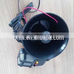 Portable Car Speaker Auto Snail Horn 12v With Low Price Police Siren Alarm thumbnail-1