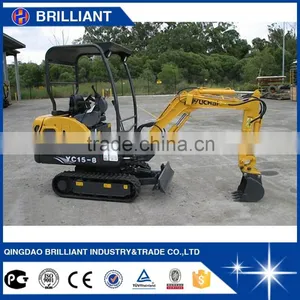 Chinese Cheap Mini 1.5 Ton Excavator For Sale Price (YC15-8) thumbnail-5