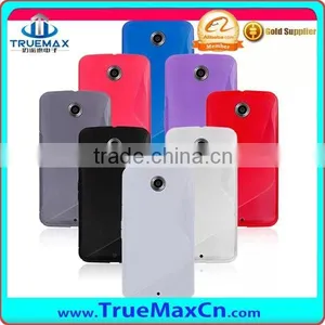 For Google r Motorola Nexus 6 S Type Soft TPU Case thumbnail-4