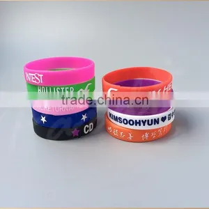 Cheap Silicon Rubber Band Bracelet thumbnail-5