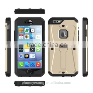 3 in 1 Hybrid Defender Combo Case for With Stand for HTC ONE M9 thumbnail-2
