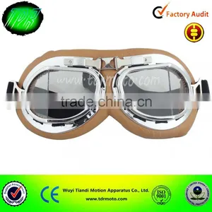 Vintage Style Motocross Goggles Helmet Glasses Eye-Wear thumbnail-1