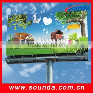 Grey/white Laminated Frontlit Pvc Flex Banner Outdoor Digital Printing Media thumbnail-3