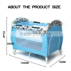 2016 New Arrival Stainless Steel Baby Bed for New Born thumbnail-5