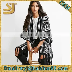 Fashional Poncho Sweater thumbnail-1