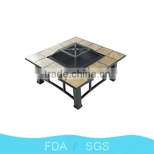 2016 New Design Hot Sale Iron Cast Fire Pit Iron Fire Pit Mesh for Home Outdoor thumbnail-1