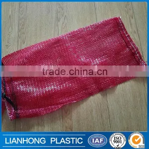 Chinese Durable Tubular Fruit Mesh Bag With Drawstring thumbnail-2