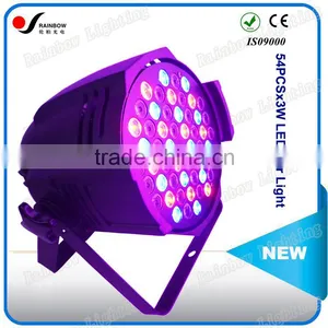 DMX 512 54PCSx3W High Brightness Par LED Light With Colorful Lighting thumbnail-4