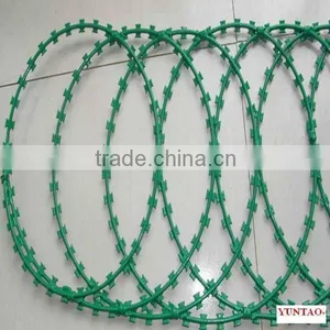 PVC Coated Razor Barbed Wire With Factory Price thumbnail-1