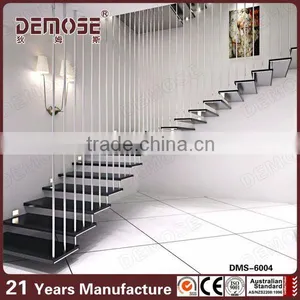 Indoor Predabricated Floating Stair thumbnail-1