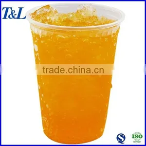 Good for Hot Summer!Factory T&L Brand Clear Plastic Juice Cup With Low Price and Top Quality thumbnail-1
