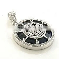 925 Silver Fashion Agate Pendant thumbnail-1