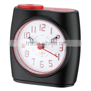 3D Arabic Numbers Touch LED Light Alarm Clock thumbnail-1