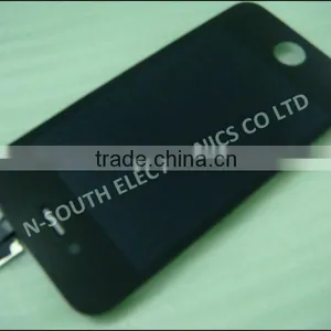 Wholesale Black Original Touch Screen Glass Digitizer LCD Replacement Assembly for IPhone 4 4G thumbnail-1