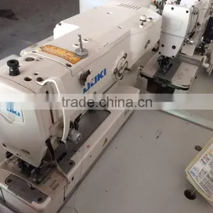 Juki 1790 Electronic Lockstitch Straight Button Holing Machine thumbnail-1