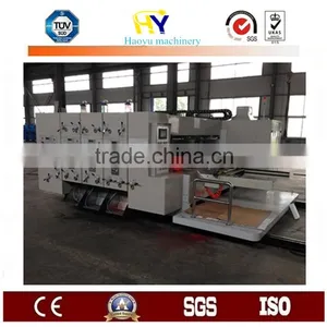 High Speed Automatic Carton Box Printing Slotting Rotary Die Cutting Machine thumbnail-1