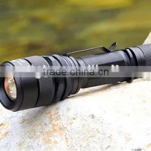 3.7v Rechargeable Zoom C-REE XM-L T6 Flashlight Tactical thumbnail-1