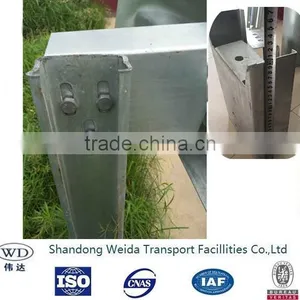 Highway Guardrail Used Galvanized Steel Beam Post C Type Post thumbnail-6