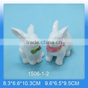 Handmade Home Decor Ceramic Rabbit Decoration,ceramic Rabbit Figurine,ceramic Rabbit Statue thumbnail-6