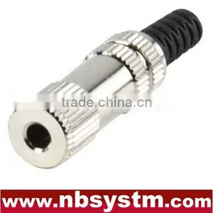 3.5mm Stereo Jack Metal With Plastic Tail thumbnail-1