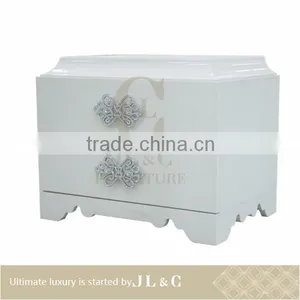 JB16-23 Nightstand With Solid Wood in Bedroom From JL&C Luxury Home Furniture Latest Designs 2016(China Supplier) thumbnail-2