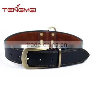 2016 Hot Selling Leather Dog Collar for Medium-sized Dogs thumbnail-3