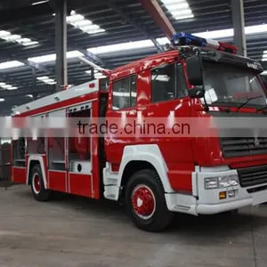 SINOTRUCK STEYR 4-6m3 Dry Powder Fire Truck thumbnail-2