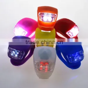 Silicone LED Bike Light Promotional Gift Bike Front Rear Light thumbnail-2