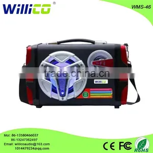 Mini Portable FM Speakers Bluetooth Speaker With Rechargeable Battery thumbnail-1