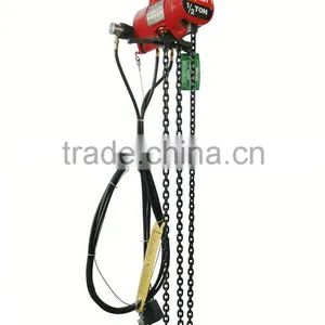 PNEUMATIC AIR CHAIN HOIST, LINK CHAIN ,1/4T,1/2T,1T CAPACITY thumbnail-1