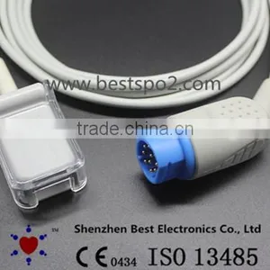 Drager/Siemens SpO2 Adapter Cable, 10pin >>DB9, 2.4m thumbnail-1