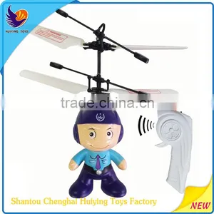 New Year Gift 2016 Infrared Induction Flying Astronaut Toy HY-830A Promotional Toys Flying Spaceman Modern Toys For Children thumbnail-1