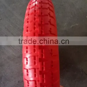 Factory Heavy Duty PU Foam Wheel 4.00-8 thumbnail-6