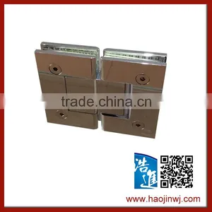 Double Side Shower Hinge for Glass Door Furniture Bathroom Shower Door Hinge thumbnail-1