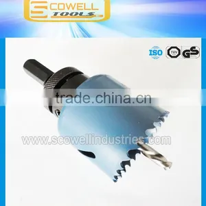 High Carbon Steel Hole Saw Blades For Cutting Wood and Metal thumbnail-1
