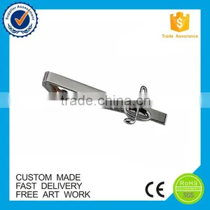 Wholesale OEM Eco-friendly Cheap Custom Brass Custom Tie Clips thumbnail-2