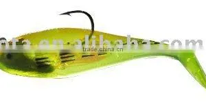 Soft Shad Fishing Lure Swimbait Imbeded Lead and Hooks thumbnail-1