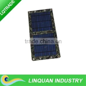 LQ- High Efficiency Solar Panel / 6W Folding Solar Charging Bag / Fashion Folding Purse Type Solar Energy Bag thumbnail-1