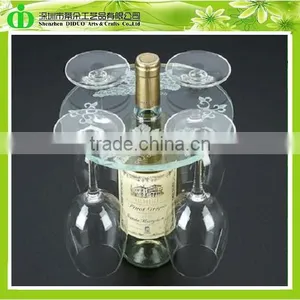 DDW-S018 Chinese Factory Directly Sells Cheap Wine Glass Holder Plate thumbnail-1