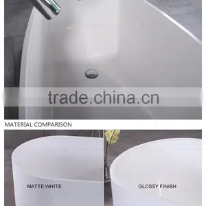 Solid Stone Bathtub Freestanding YG9959 thumbnail-5