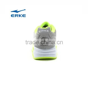 ERKE Wholesale Drop Shipping 2016 Summer Grey Breathable Mesh Air Cushion Mens Running Shoes thumbnail-4