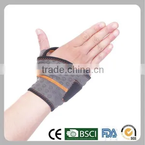 Neoprene Weight Lifting Wrist Wraps thumbnail-3