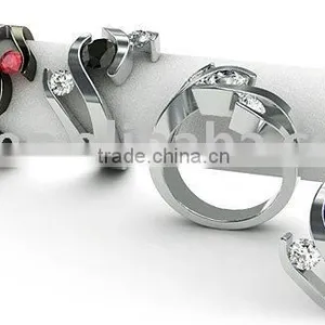 Casting Titanium 2012 Wedding Ring thumbnail-1