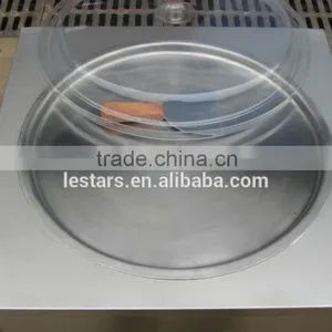DHL Air Express to Door Worlwide Frozen Yogurt Rolls Fry Ice Cream Machine With Real Fruits thumbnail-4