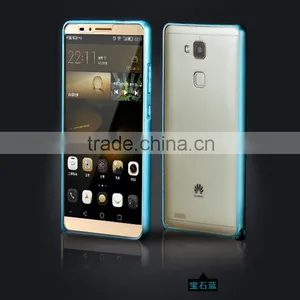 Metal Bumper Aluminum Phone Case for Huawei Y635 Smart Cover Case for Huawei Ascend Mate 7 thumbnail-2