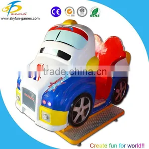 MP4 Kids Coin Operated Game Machine Italy Racing Kiddie Ride With Real LCD Game thumbnail-2