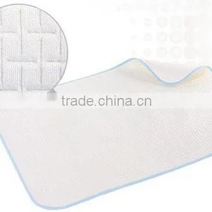 Trustworthy China Supplier Waterproof Three Small Monochrome Toweling Travel Changing Mat thumbnail-5