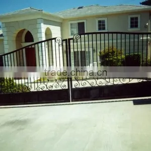 Online Shopping Best Seller Auto Gate, Metal Garden Screens, Wrought Iron Garden Gate thumbnail-4