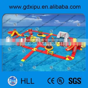 2015 New Design Aqua Park Equipment Inflatable Floating Water Park / Giant Inflatable Water Park For Sale thumbnail-1