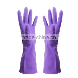 Summer Cut Resistant Poly Force Single Leather Laundry Washing Necessities Department Store Cleaning Rubber Household Gloves thumbnail-4